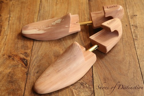 Loake shoemakers wooden shoe - shoemakers,